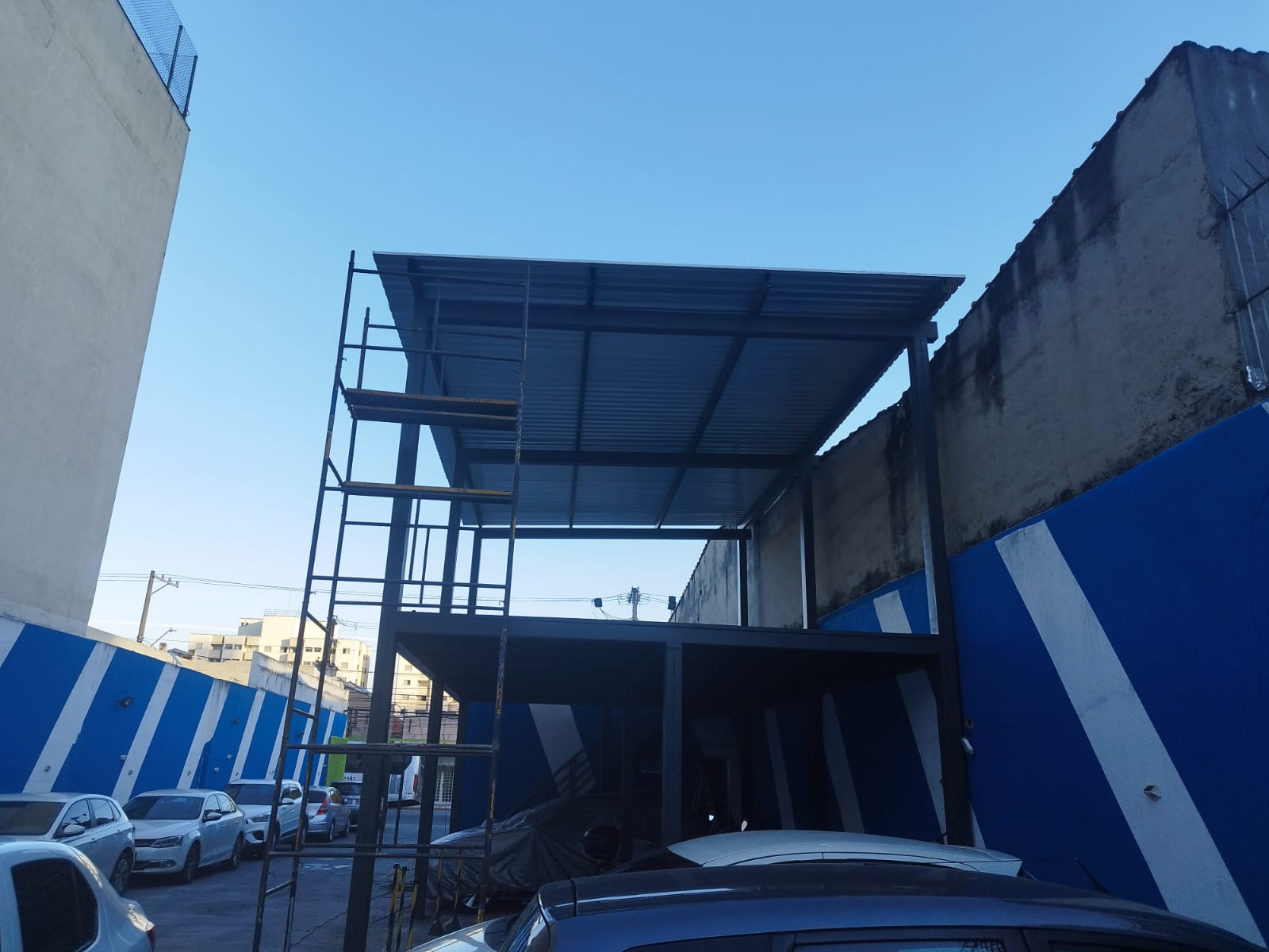 Cobertura Metálica para Estacionamento
