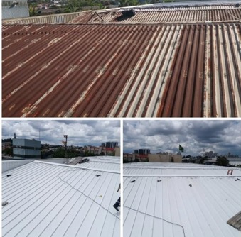 Reforma de Telhados Industriais